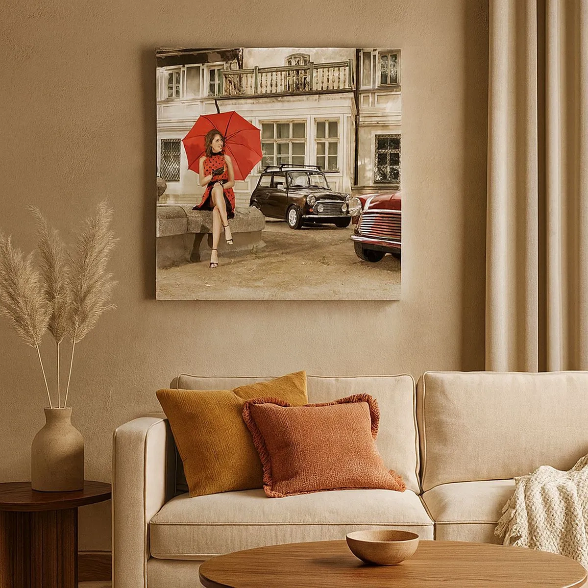 Quadro su tela - Stampe su Tela - Piccolo viaggio sentimentale - 30x30 cm