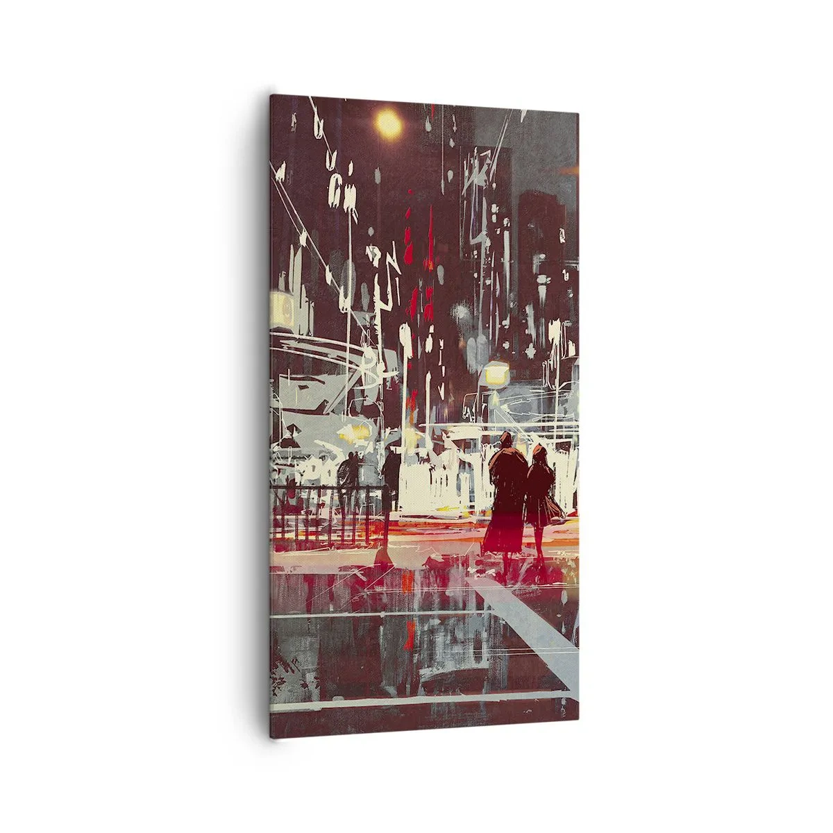Quadro su tela - Stampe su Tela - Viaggio nella grande città - 65x120 cm