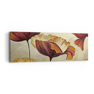 Quadro su tela - Stampe su Tela - Nei prati e nei campi - 90x30 cm