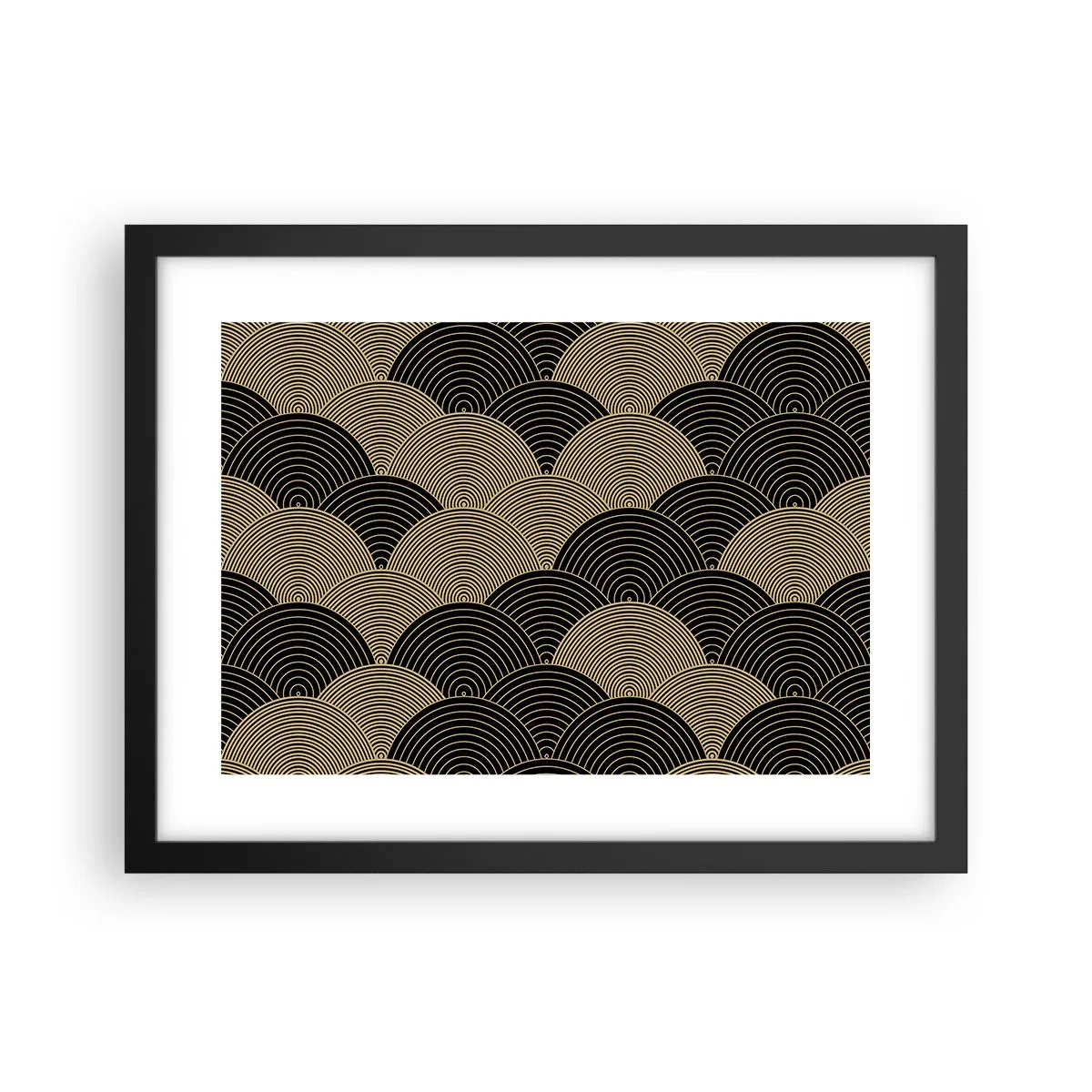 Poster in cornice nera - Unità nella molteplicità - 40x30 cm