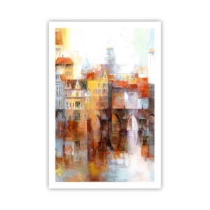 Poster - Anche sotto il ponte è bello - 61x91 cm