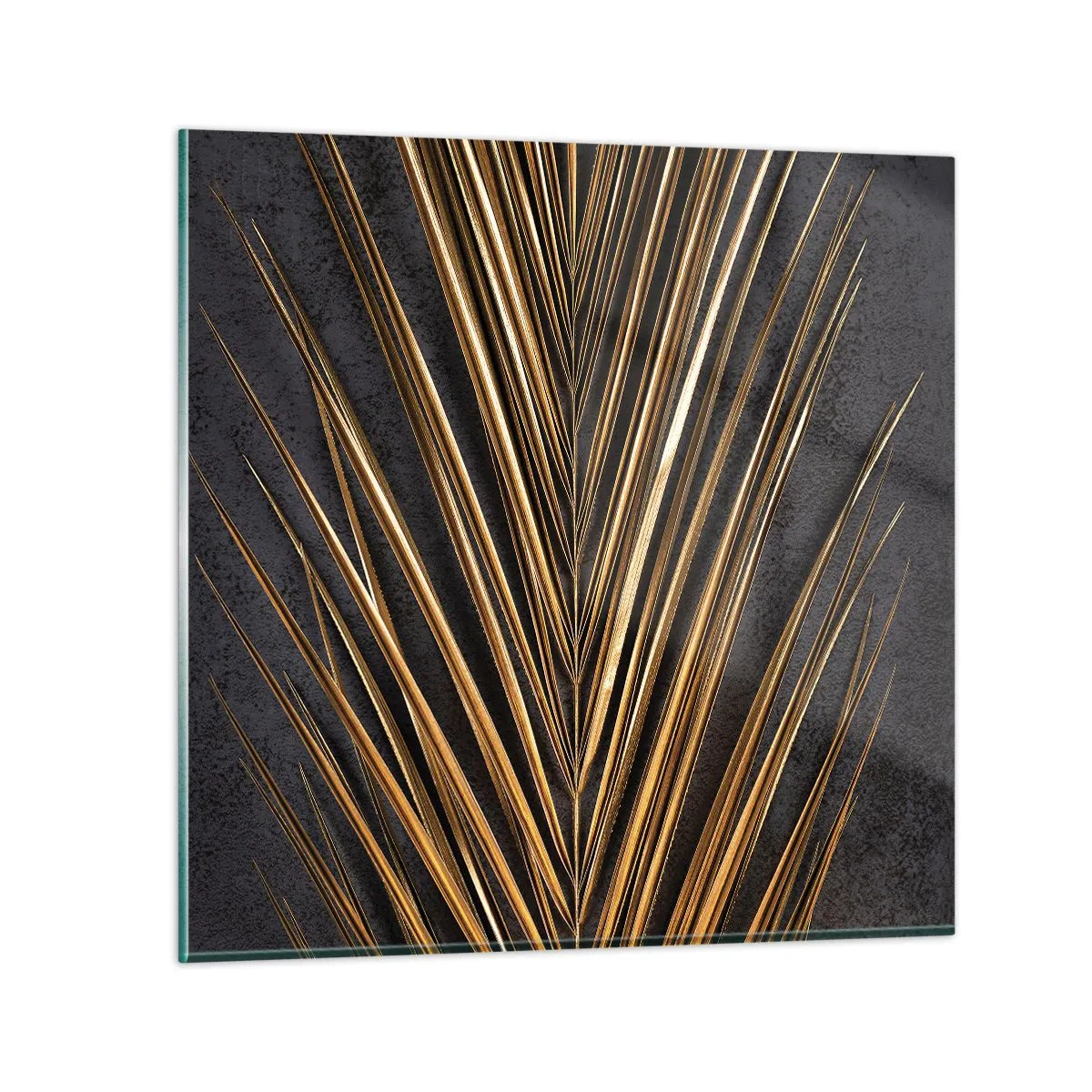 Quadro su vetro - L'oro dei tropici - 40x40 cm