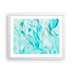 Poster in cornice bianca - Insieme per sempre - 50x40 cm