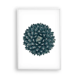 Poster in cornice bianca - La stella del deserto - 70x100 cm