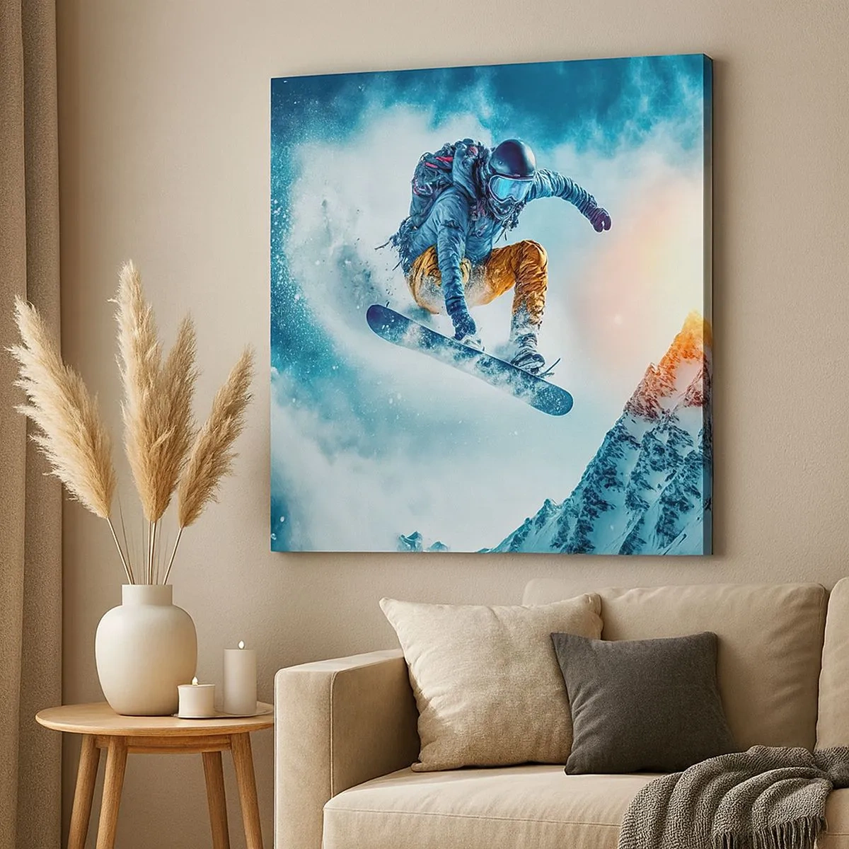 Quadro su tela - Stampe su Tela - Emozioni estreme - 30x30 cm