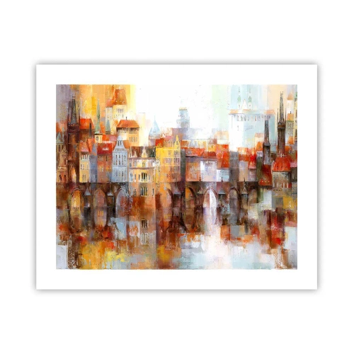 Poster - Anche sotto il ponte è bello - 50x40 cm
