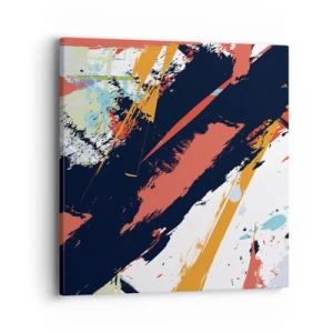 Quadro su tela - Stampe su Tela - Composizione dinamica - 40x40 cm