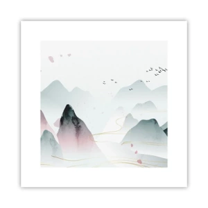 Poster - Oltre le cime - 30x30 cm