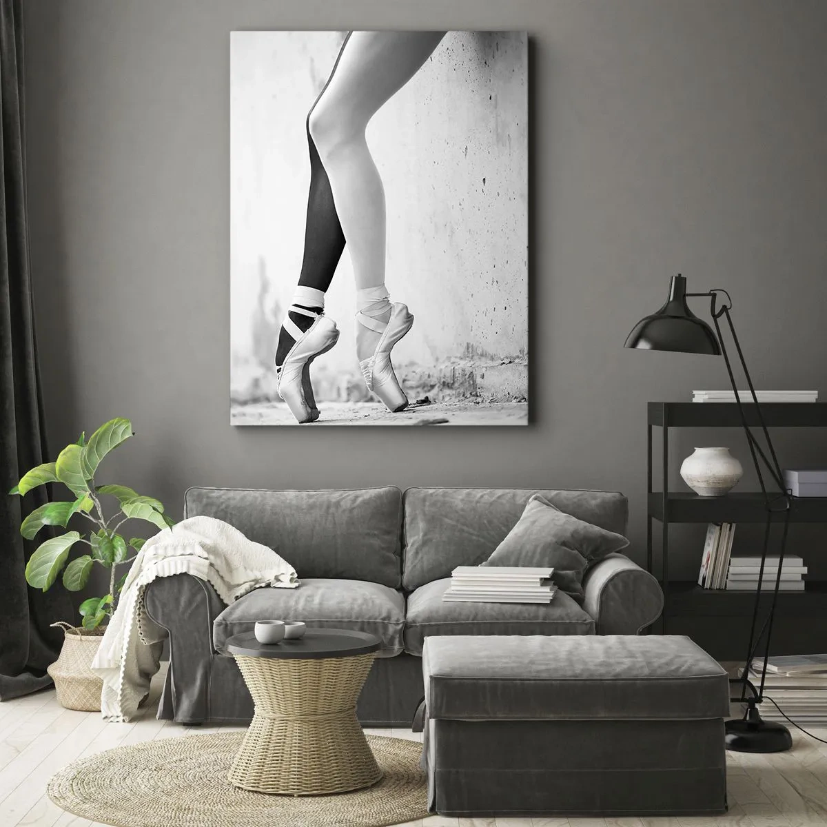 Quadro su tela - Stampe su Tela - Ballerina, voilà! - 70x100 cm