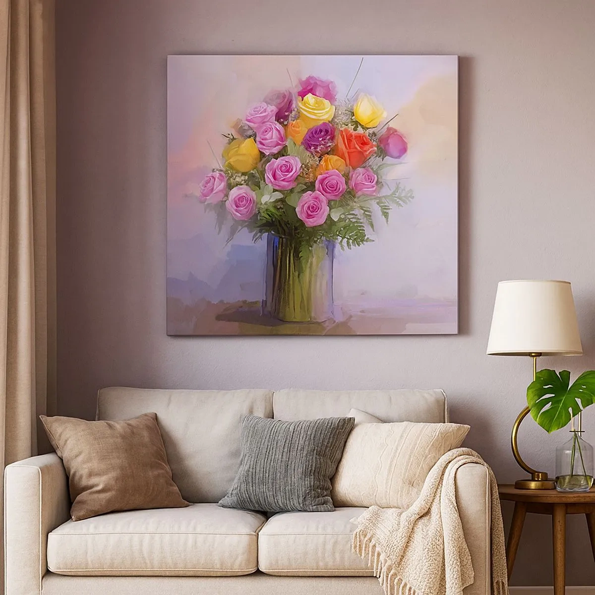 Quadro su tela - Stampe su Tela - Bellezza immobile - 30x30 cm