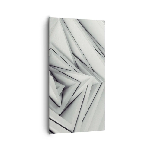 Quadro su tela - Stampe su Tela - Germogli spigolosi - 65x120 cm