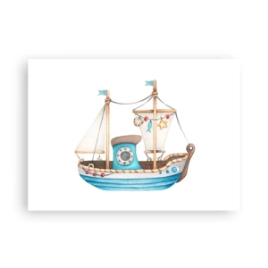 Poster - Benvenuta avventura! - 70x50 cm