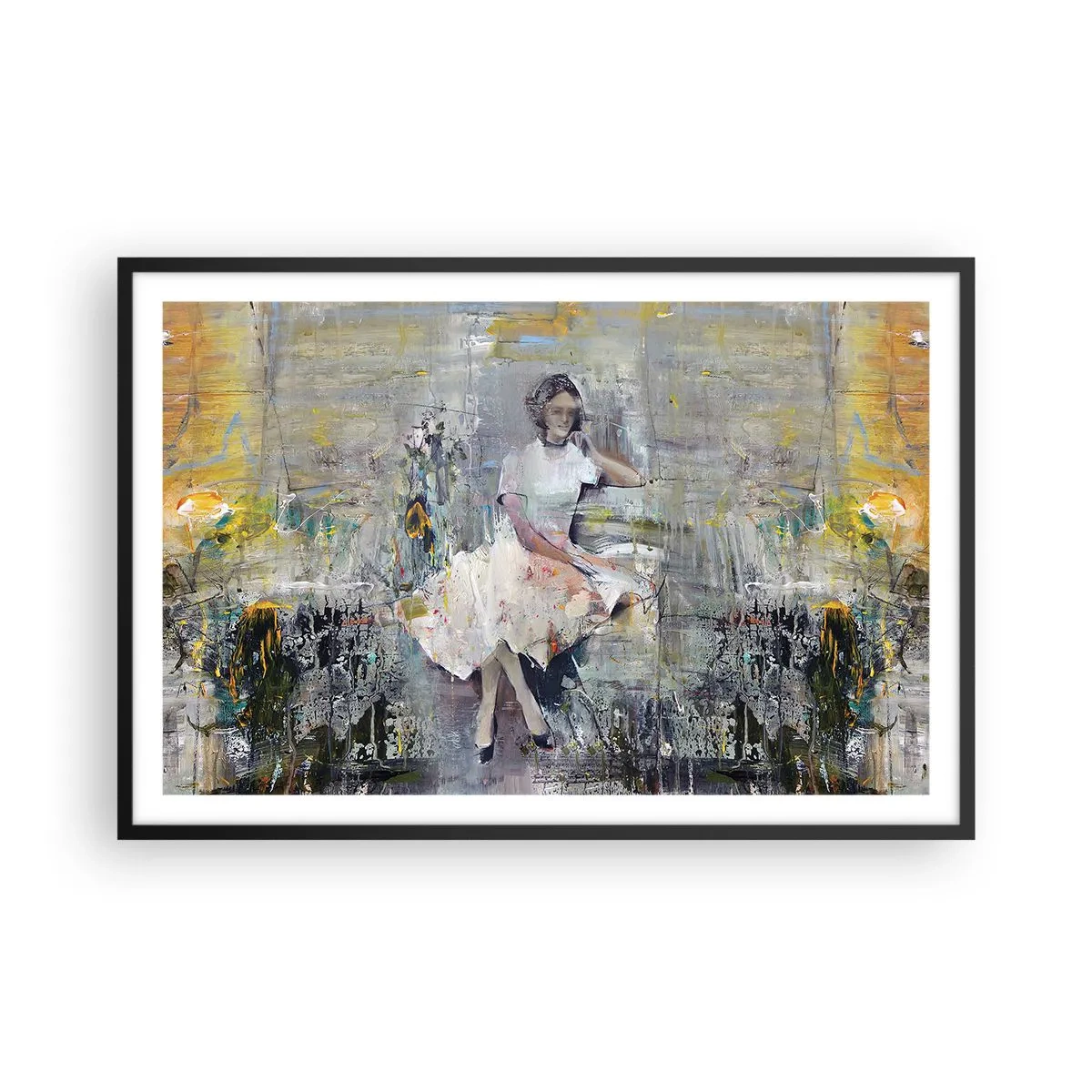 Poster in cornice nera - Classica e moderna - 91x61 cm