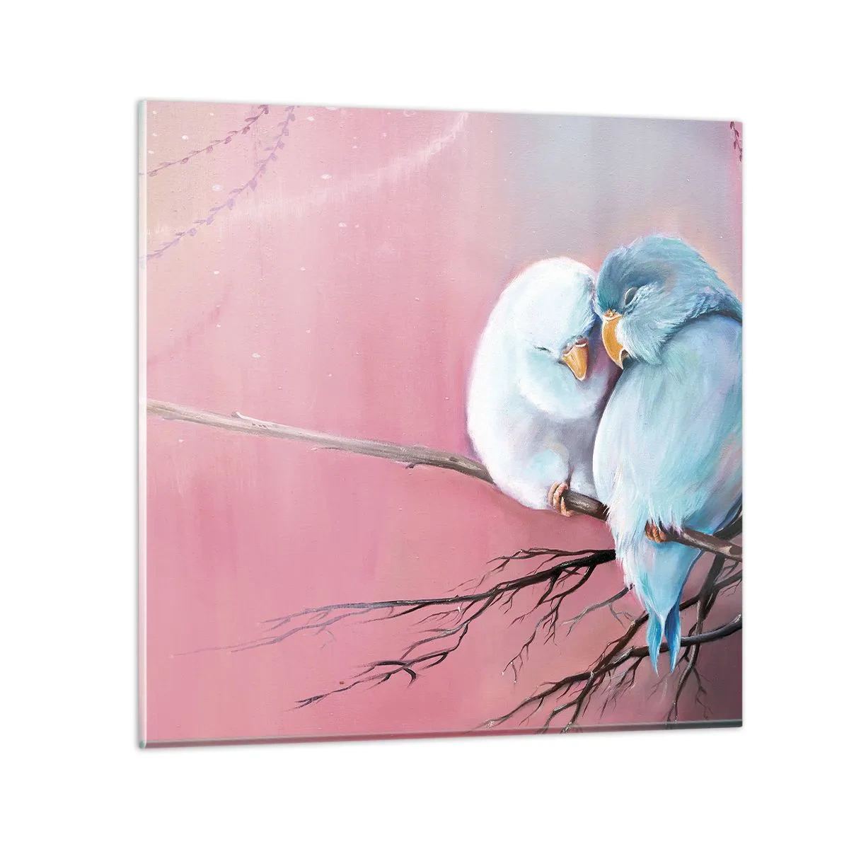 Quadro su vetro - Che cosa aggiungere? - 60x60 cm