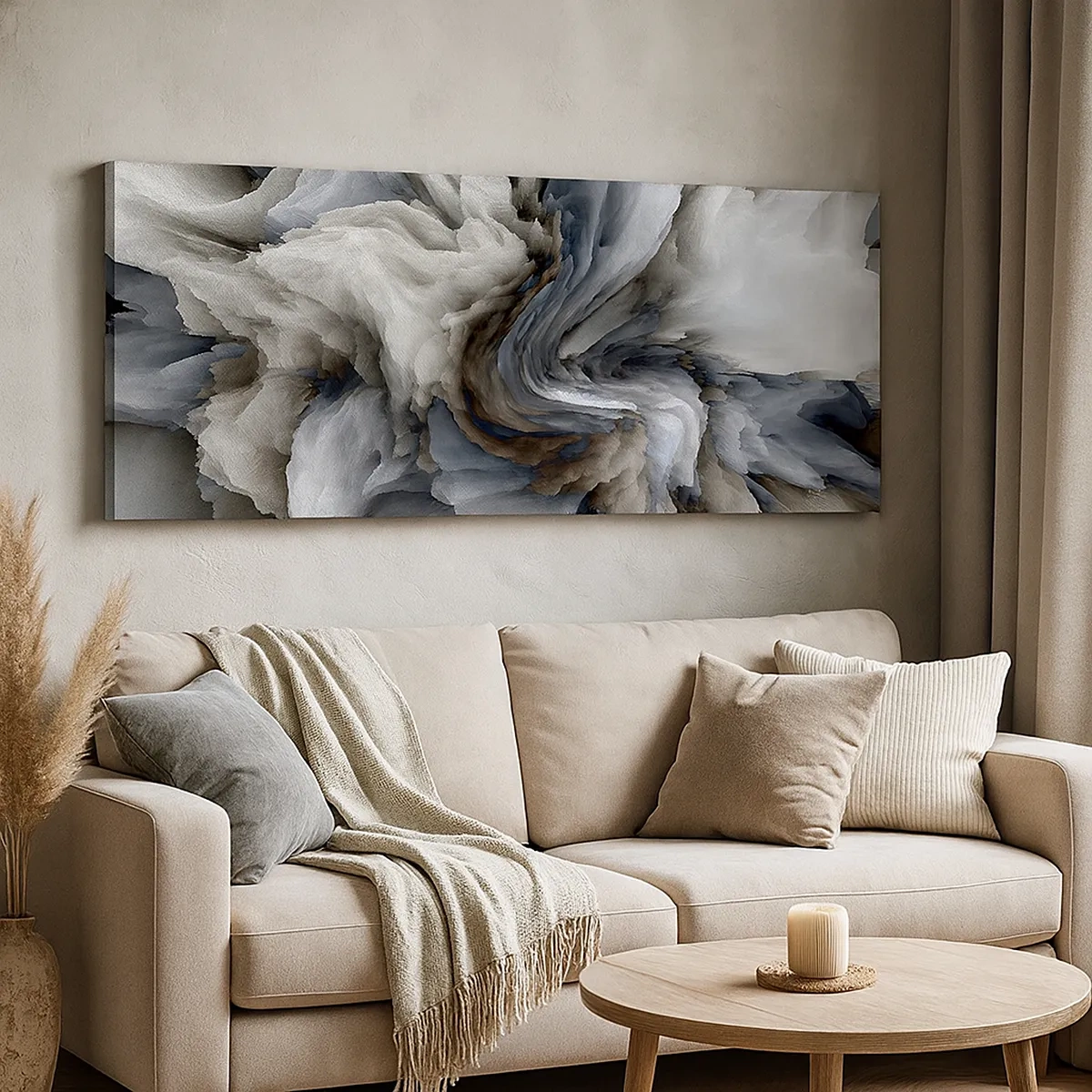 Quadro su tela - Stampe su Tela - Pietra in fiore - 30x30 cm