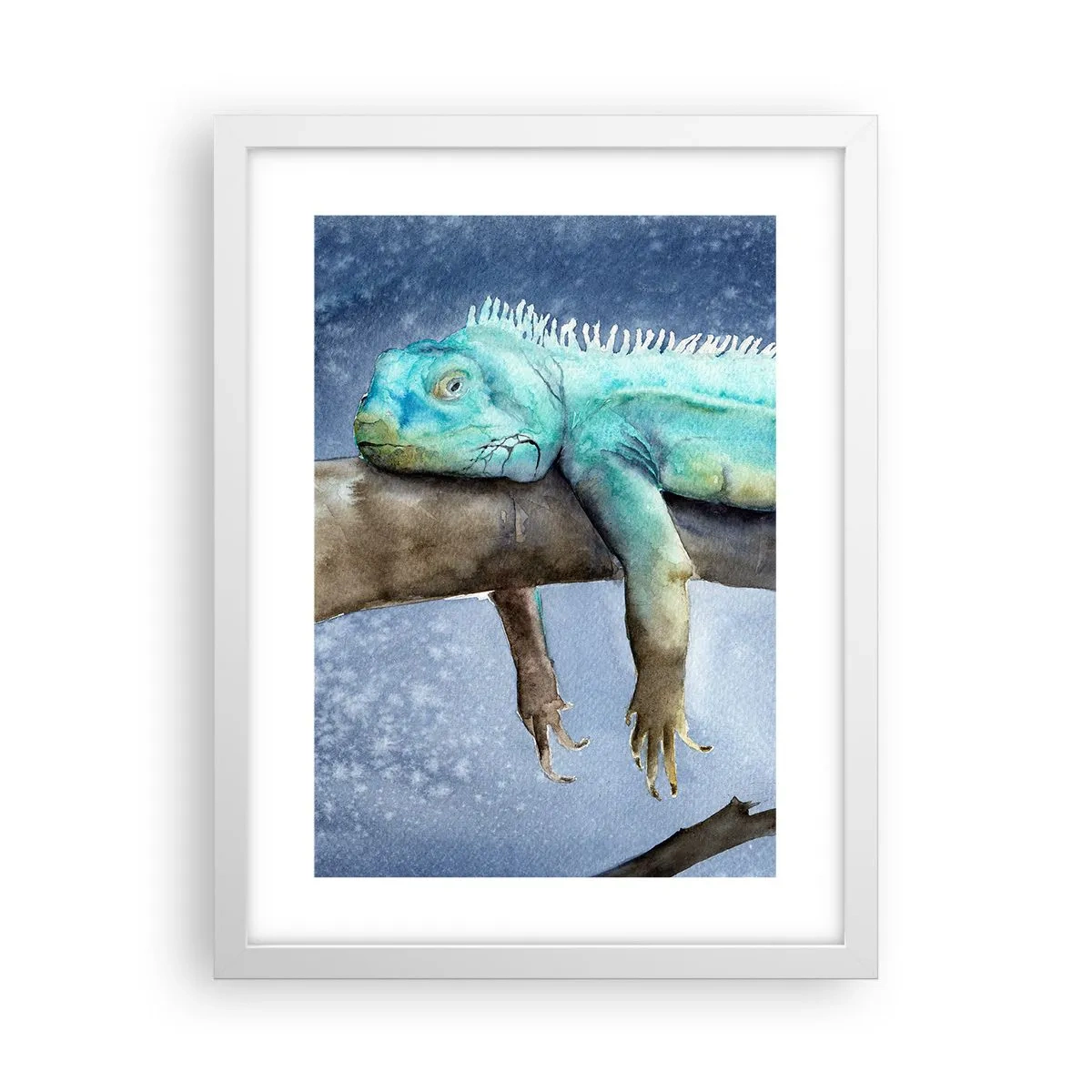 Poster in cornice bianca - Va tutto bene! - 30x40 cm