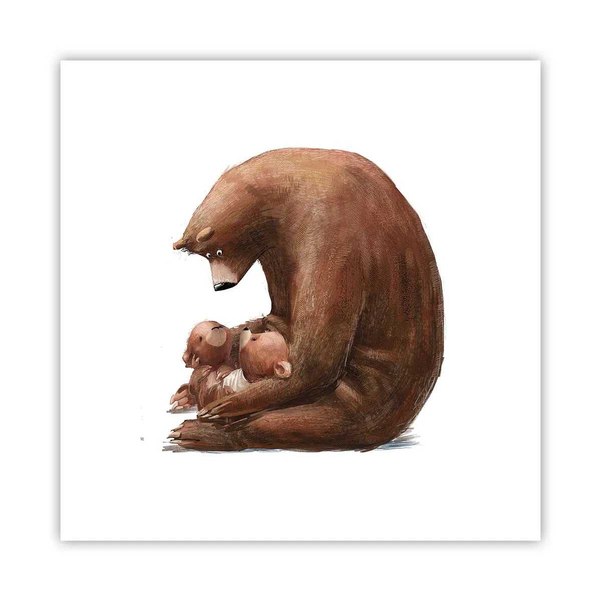 Poster - Sogni d'oro, bambini - 30x30 cm
