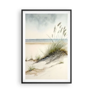 Poster in cornice nera - Coccolati dal vento - 61x91 cm