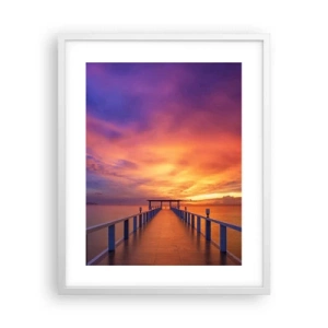 Poster in cornice bianca - Senza fine - 40x50 cm