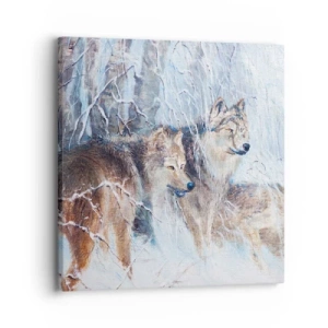 Quadro su tela - Stampe su Tela - Attenzione! In arrivo... - 30x30 cm