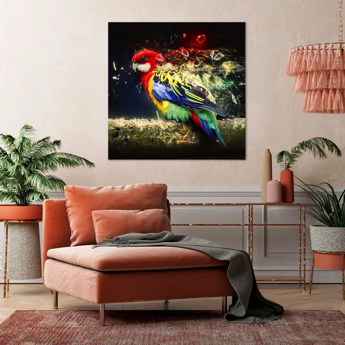Quadro su tela - Stampe su Tela - Messaggero di luce - 60x60 cm