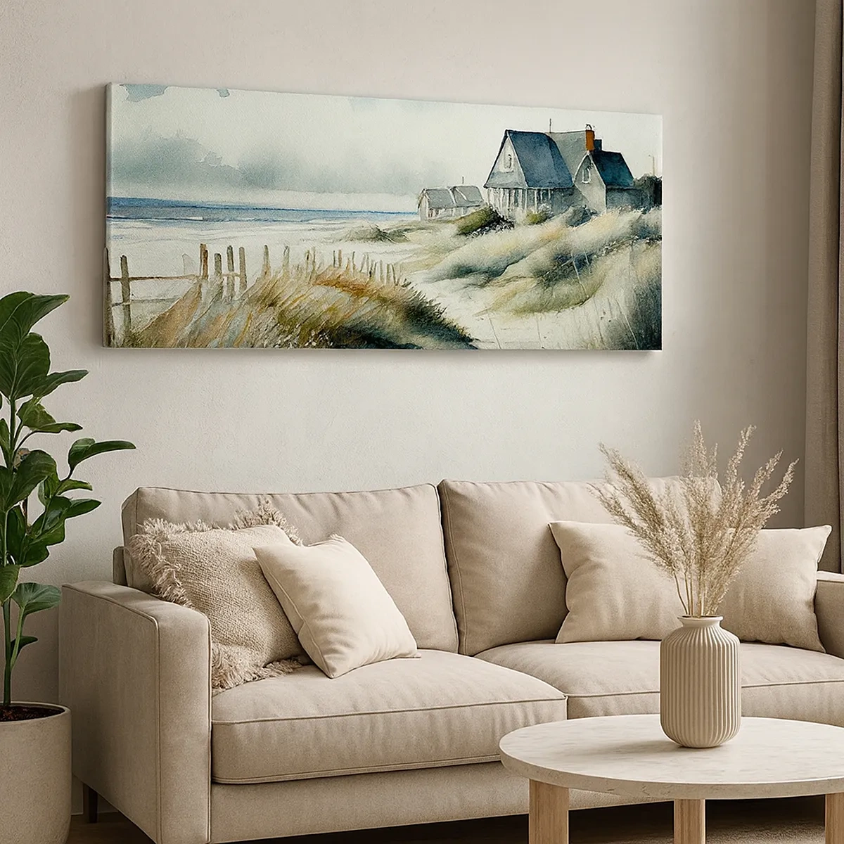 Quadro su tela - Stampe su Tela - Lontano dal caos - 30x30 cm