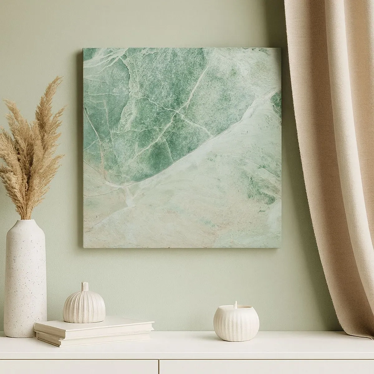 Quadro su tela - Stampe su Tela - Il freddo nobile della pietra - 30x30 cm