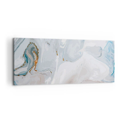 Quadro su tela - Stampe su Tela - Bianchi sovrapposti - 100x40 cm