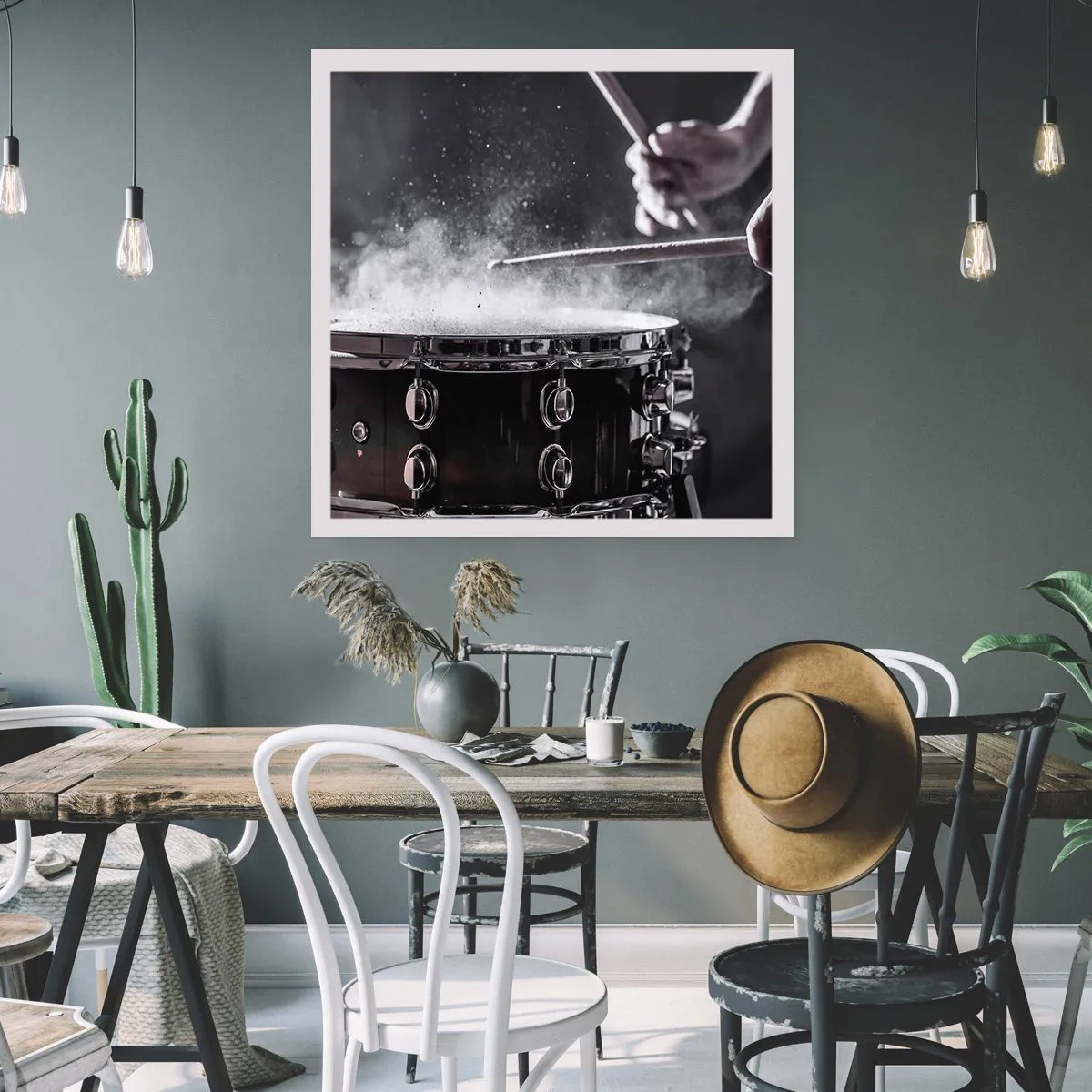 Poster - Il polso della musica - 40x40 cm