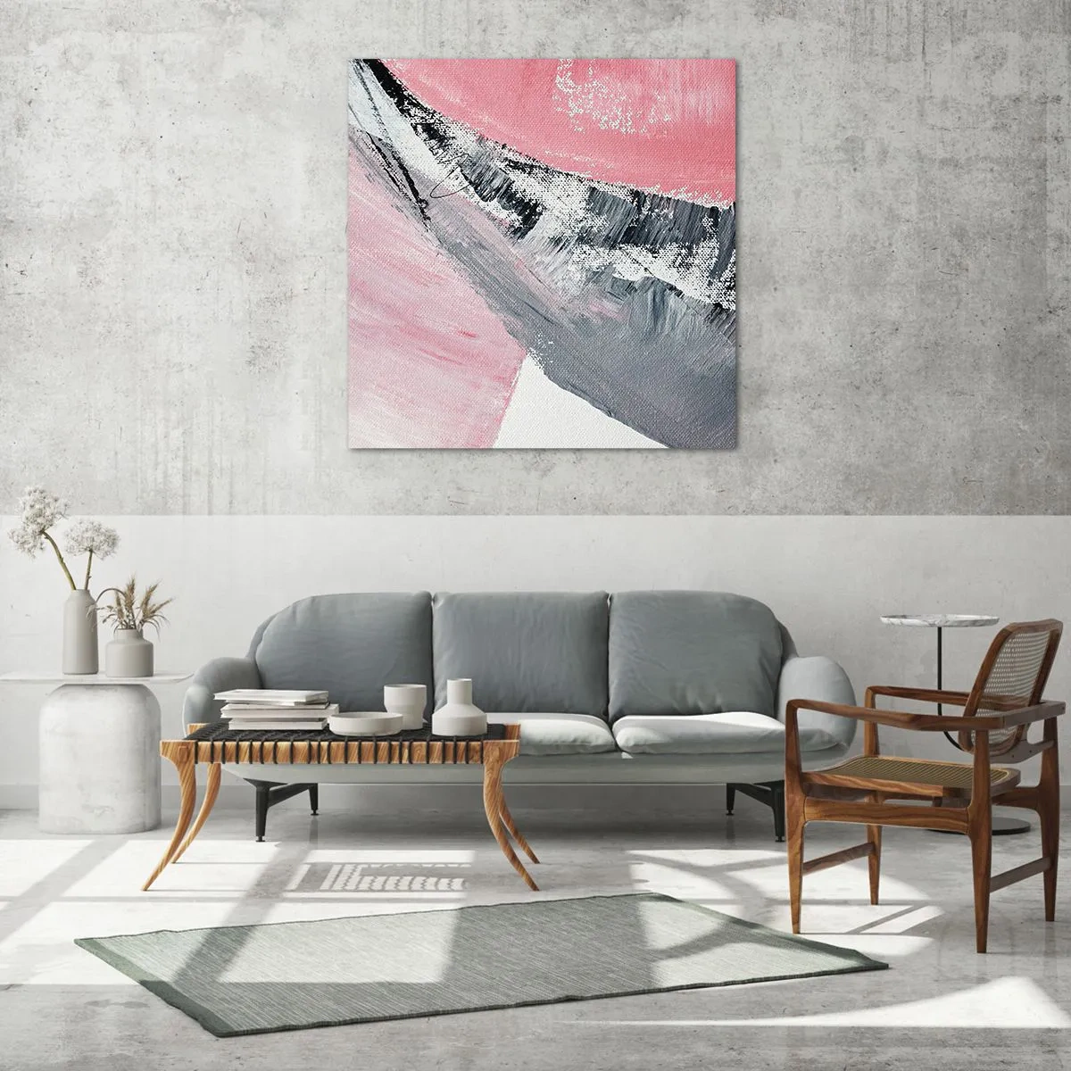 Quadro su vetro - Composizione abbinata - 40x40 cm