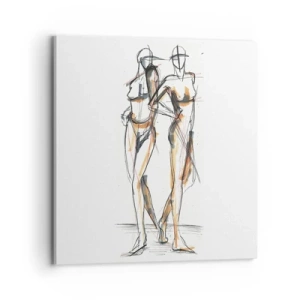 Quadro su tela - Stampe su Tela - Studio di armonia - 70x70 cm