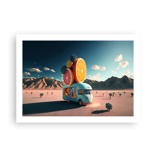 Poster - Il sapore delle vacanze - 70x50 cm