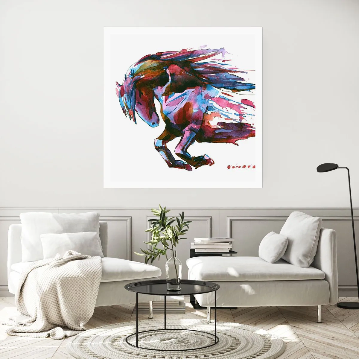 Poster - In estasi - 40x40 cm