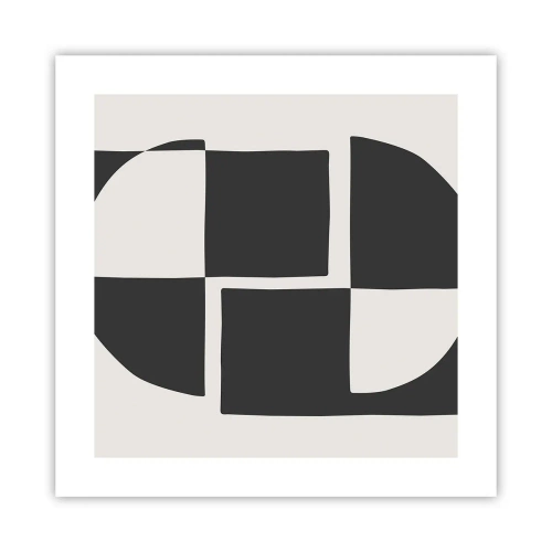 Poster - Antitesi - sintesi - 40x40 cm