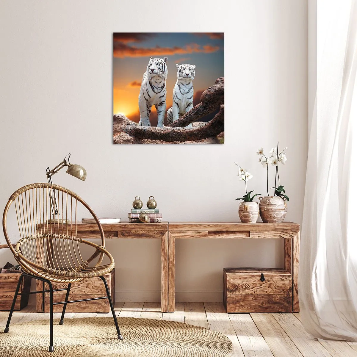 Quadro su tela - Stampe su Tela - Proprio come a Narnia - 30x30 cm