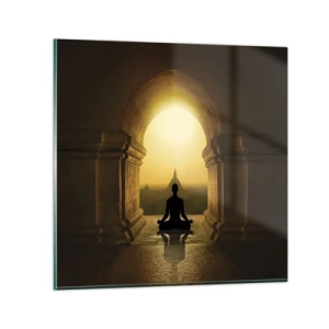 Quadro su vetro - Armonia completa - 40x40 cm