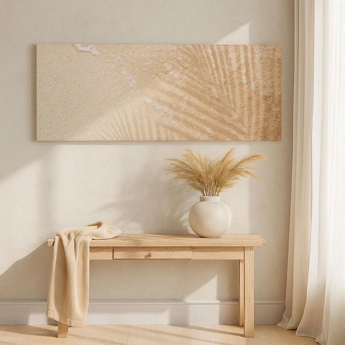 Quadro su tela - Stampe su Tela - Ombra di un'estate bollente - 100x40 cm