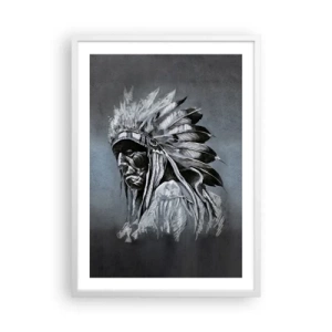 Poster in cornice bianca - Ritorno alle radici - 50x70 cm