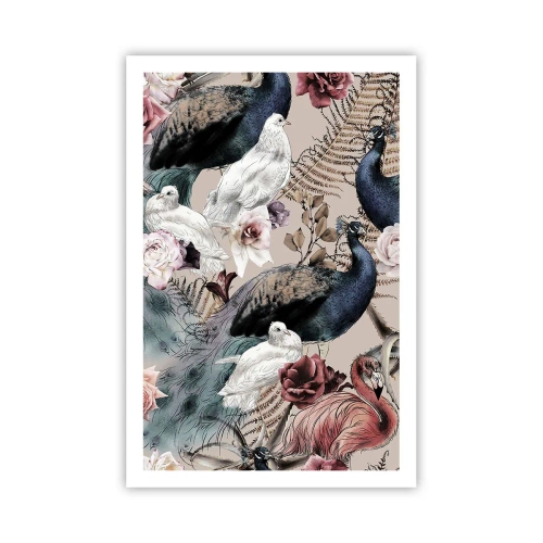 Poster - Nel giardino del palazzo - 61x91 cm