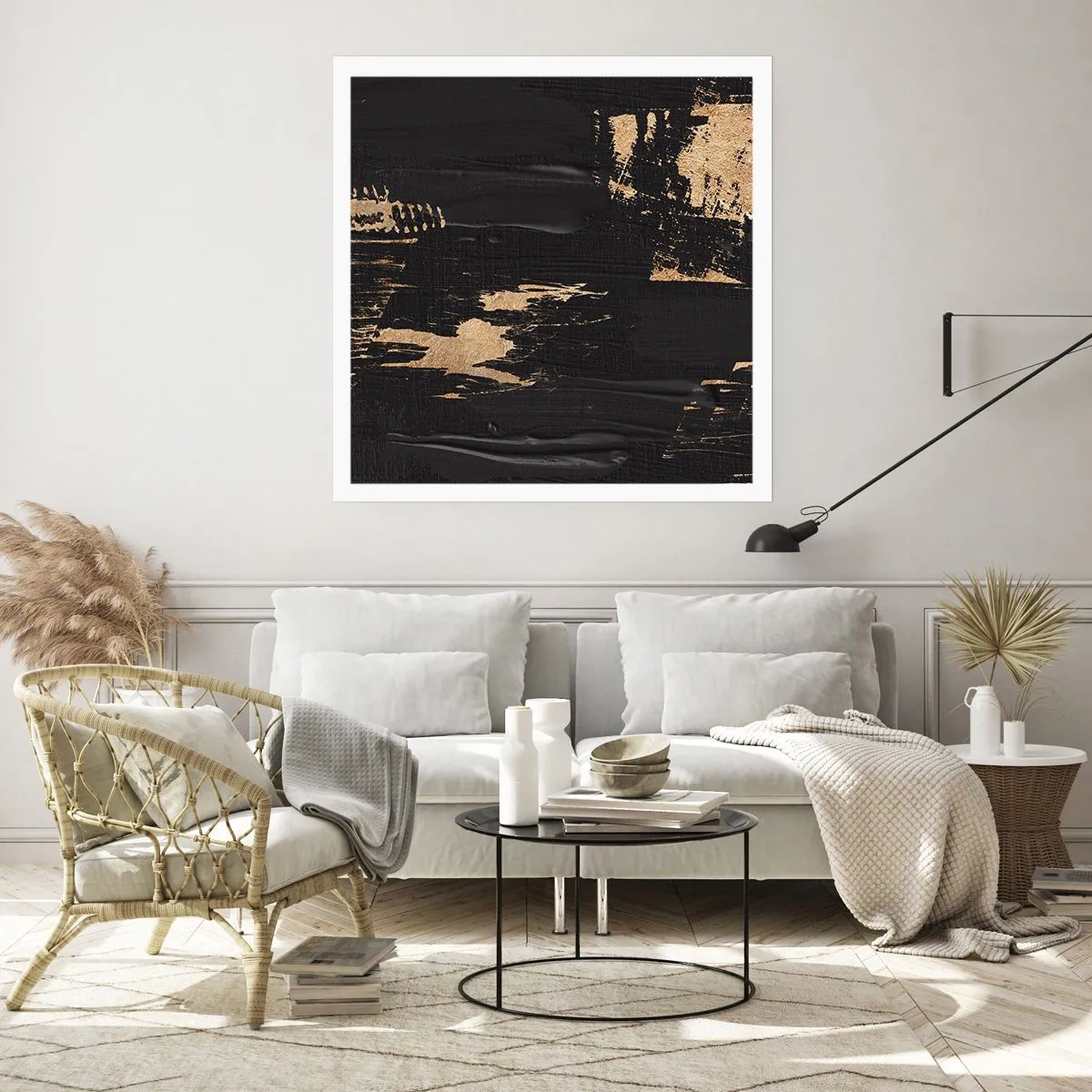 Poster - Tracce del contatto - 60x60 cm