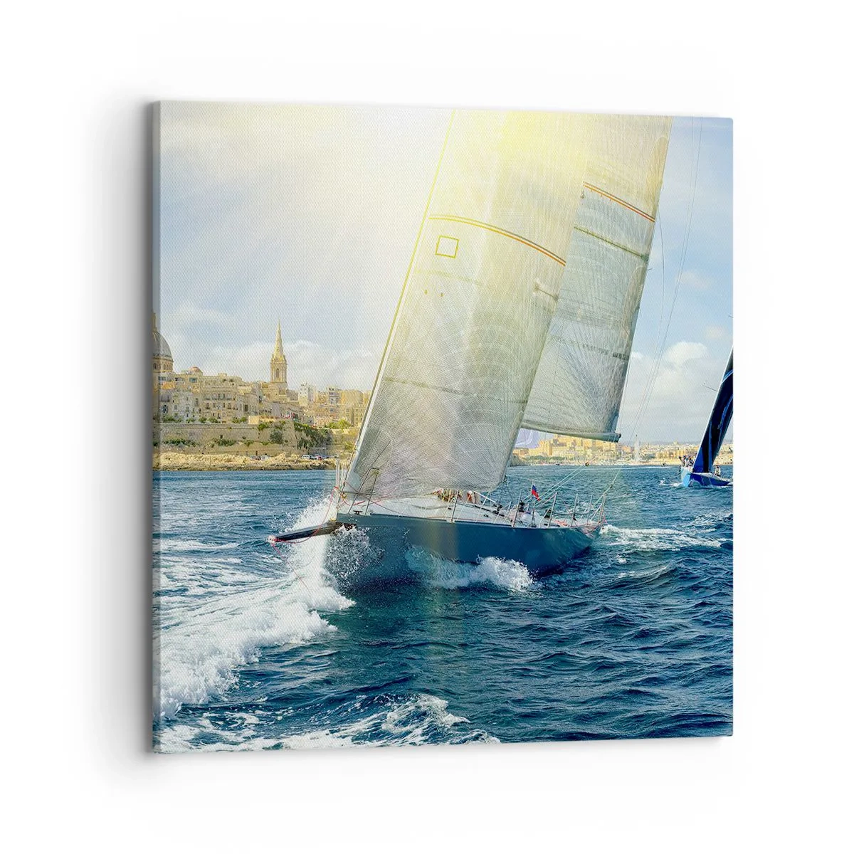 Quadro su tela - Stampe su Tela - Tempo di lasciare la città - 70x70 cm