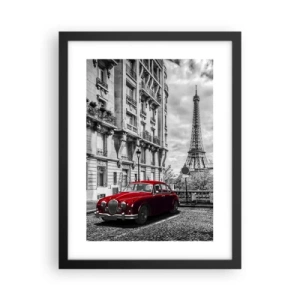 Poster in cornice nera - Predatore in città - 30x40 cm