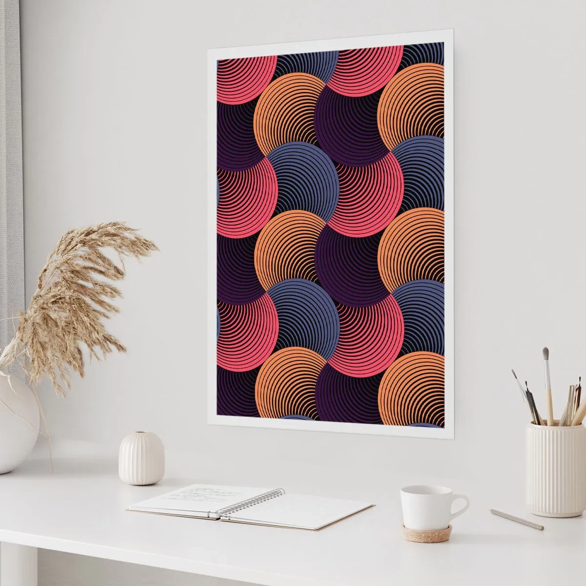Poster - Al ritmo delle sfere - 40x50 cm