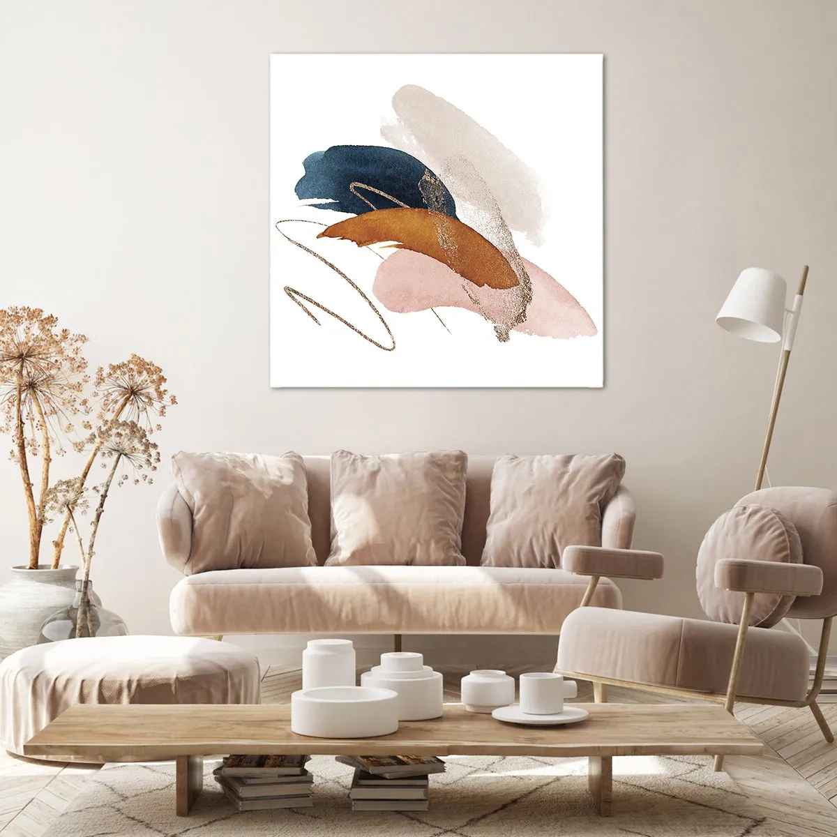 Quadro su tela - Stampe su Tela - Composizione alata - 70x70 cm