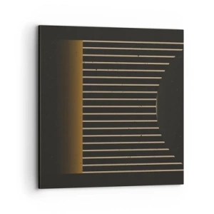 Quadro su tela - Stampe su Tela - Esaminare l'oscurità - 70x70 cm
