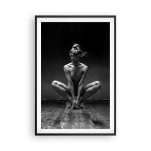 Poster in cornice nera - La concentrazione dell'energia della danza - 61x91 cm