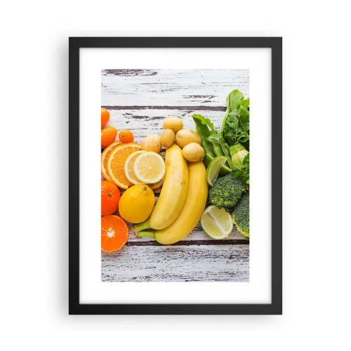 Poster in cornice nera - Non basta? - 30x40 cm