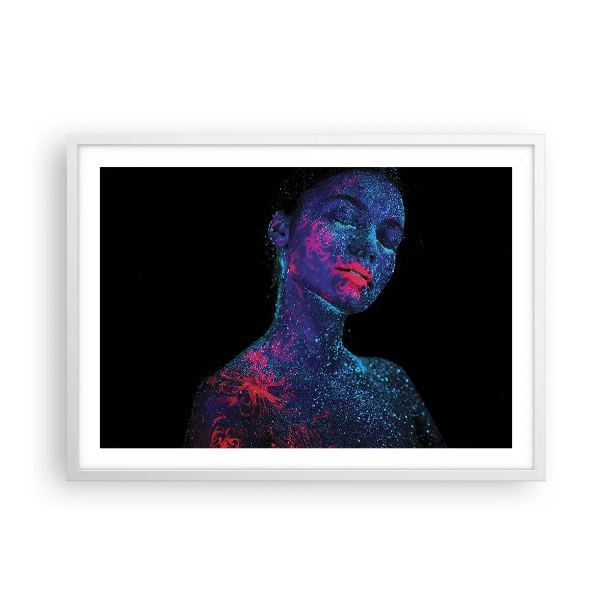 Poster in cornice bianca - Nella polvere di stelle - 70x50 cm