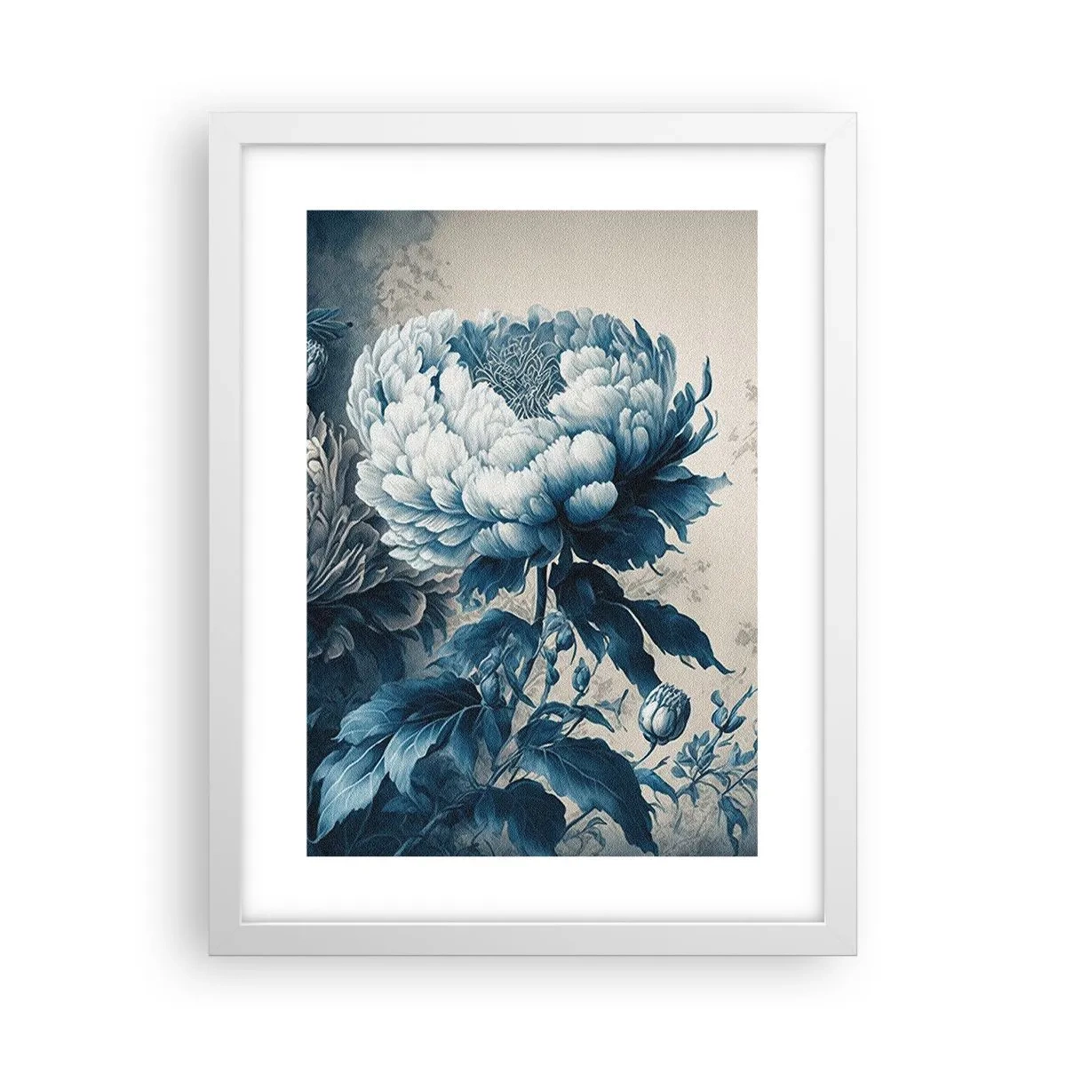 Poster in cornice bianca - Coppia perfetta - 30x40 cm