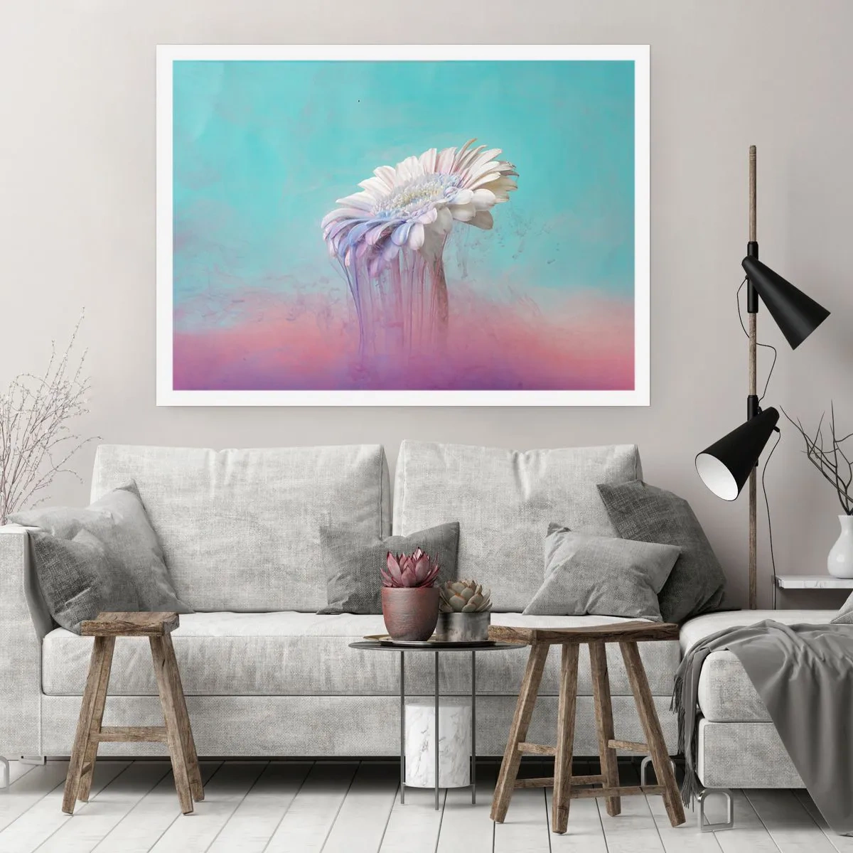 Poster - L'aldilà dei fiori - 50x40 cm